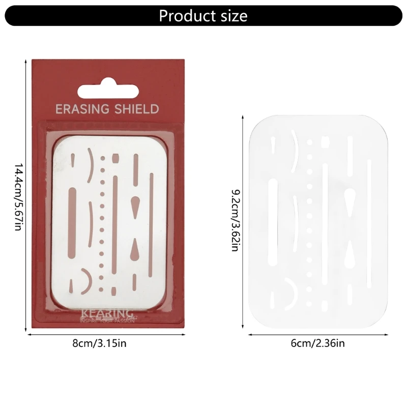 Eraser Shield Metal Erasing Shield Drafting Drafting Draft