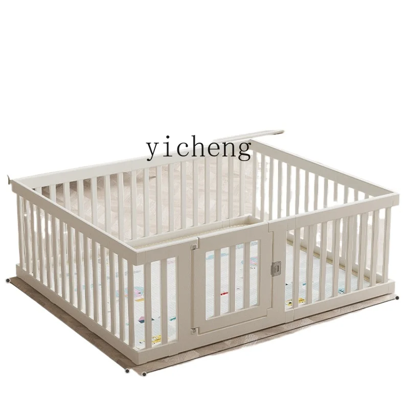 Tqh Spiel Zaun Baby Kinder Schutz gitter Boden Krabbel matte kleine Wohnung Wohnzimmer Interieur Haushalt Kleider schrank