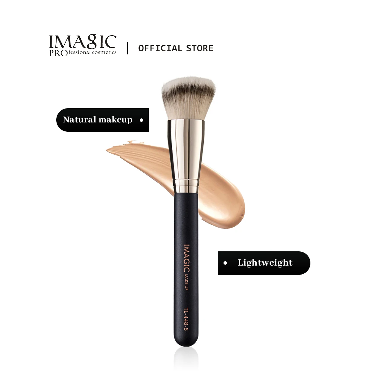 IMAGIC Blush Foundation Concealer Contour Powder Bronzer Highlighter Sculpting Brushes Professional Beauty Makeup Cosmetic Tool