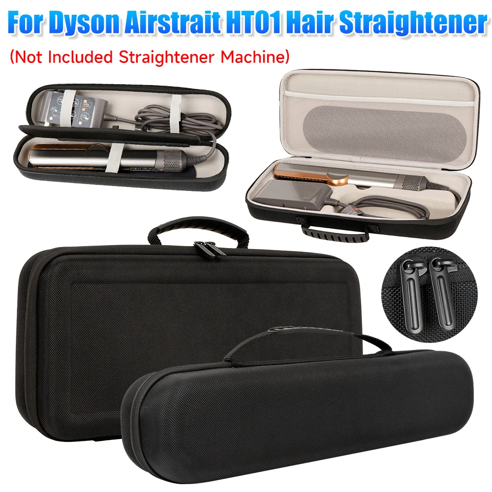 Hard Carrying Case for Dyson Airstrait HT01 Anti-Scratch Travel Storage Bag For Dyson Airstrait Hair Straightener Accessories