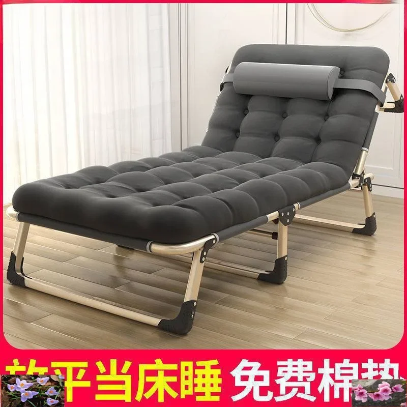 Foldable Bed, Living Room Folding Bed, Lunch Break Folding Bed for Office Workers, Removable Single Bed, Foldable Bed