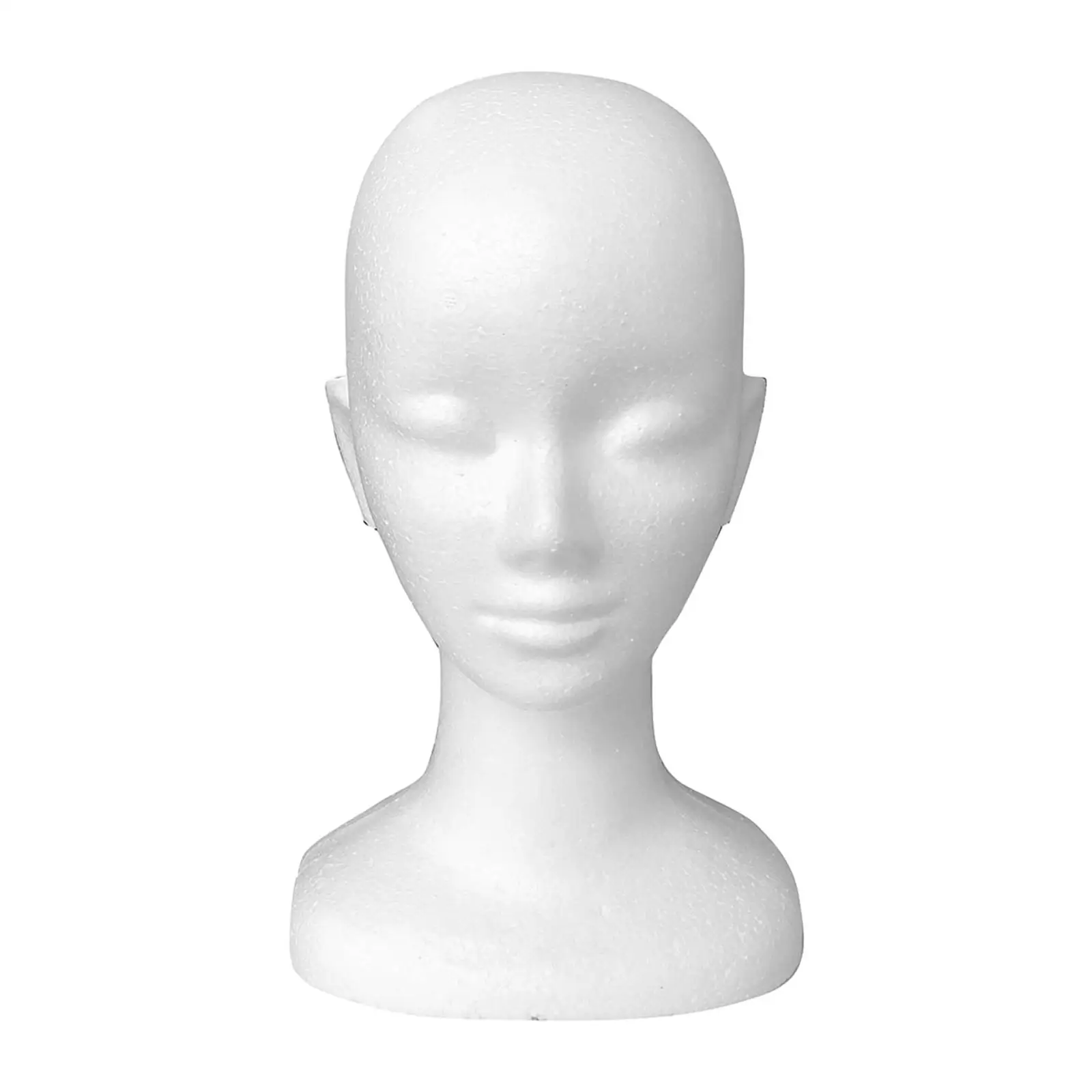 Mannequin Head Stand Model Scarf Jewelry Display Manikin Head Display Wig for Headphone Styling Sunglasses Barbershop