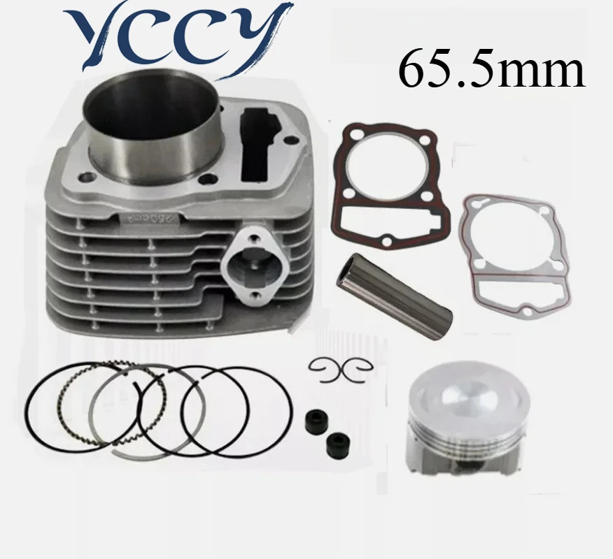 

65.5mm 235cc MotocycleCylinder Bore Kit fit for Loncin ZongShen CB250 CRF230F SL230 XR230 1997-2008 165FMM MOTO Accessories