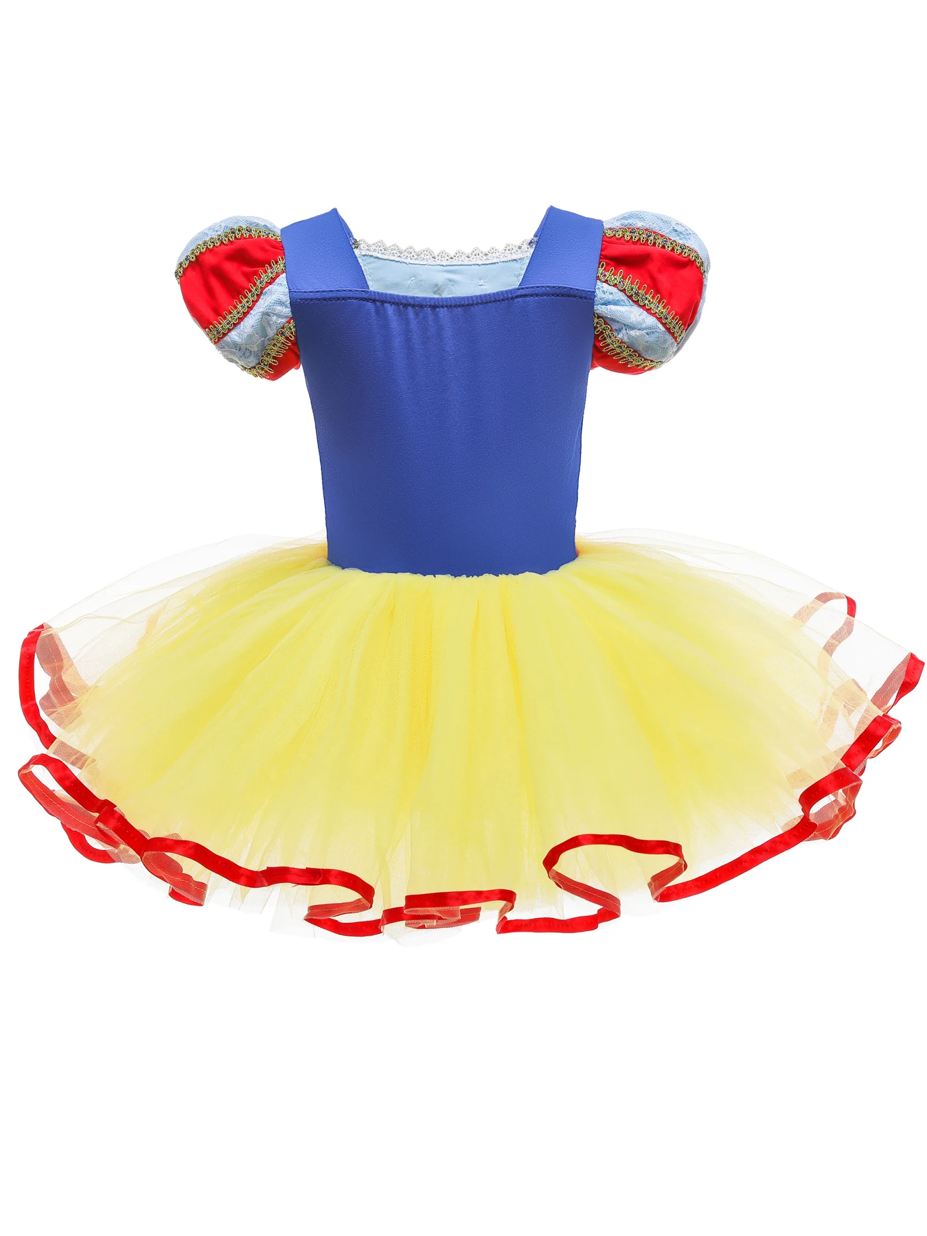 Toddler Girls Tutu Dresses Strap Shiny Tulle Ballet Leotard Ballerina Costume for Dance Big Bow Sequined Decors Children Dress