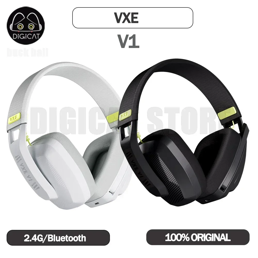 

Vxe V1 Gamer Наушники 2 режима 2,4G Bluetooth Беспроводная сирена V1 Гарнитура с микрофоном Fps Легкие игровые наушники Подарок для мальчика