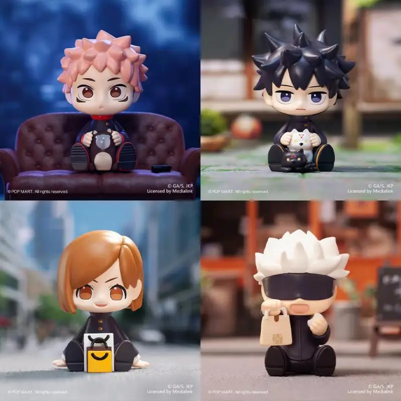 in stock Original Jujutsu Kaisen Ryomen Sukuna Yuji Itadori Satoru Gojo Nobara Kugisaki Todo Aoi Nanami Kento figures model toy