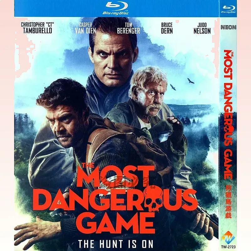 American Action Thriller Movie Hunting Island Game BD High Definition 1080p Blu-ray 1 Disc