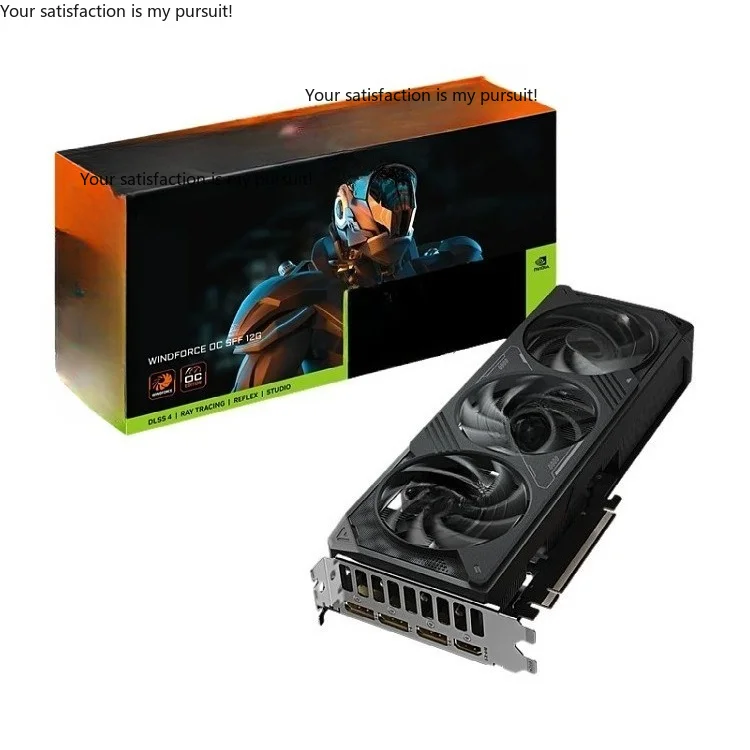 Applicable GeForce RTX5070 WINDFORCE OC SFF 12G Wind Demon Game AI Intelligent Learning Graphics Card