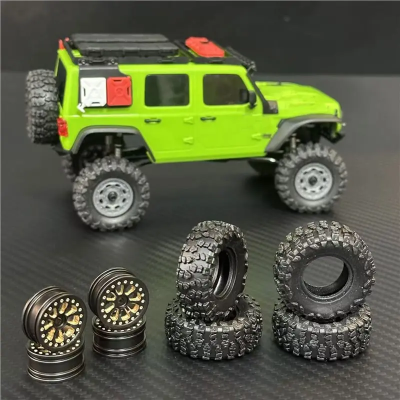 YSUN-RC Crawler Car Parts 0.7 Inch Wheel Rim Hub For AXIAL SCX30 Upgrade 1/30 Scale Replacement