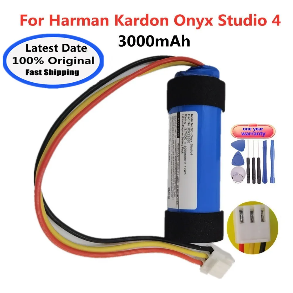 New Original Player Speaker Battery For Flip 4 Harman Kardon Onyx Studio 5 6 4 3 2 1 Go Play Mini / Onyx mini Battery Bateria image 3
