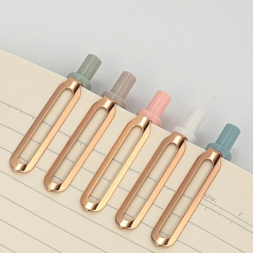 

Plastic 5pcs/box Solid Color Gel Pens Non-toxic Large Capacity Korean Stationery Writing Pens Quick Drying Wear Resistant