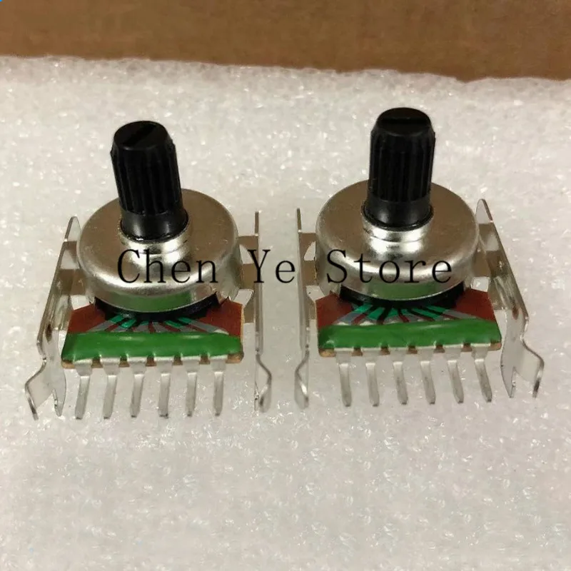 10PCS NEW 161 type 6P fever level amplifier computer speaker Bluetooth mobile audio volume potentiometer A10K Shank length 10MM