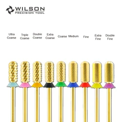 WILSON Small Barrel Smooth Top Bits-Tools/Nails/Manicure/Nail Accessories/Drill Bits