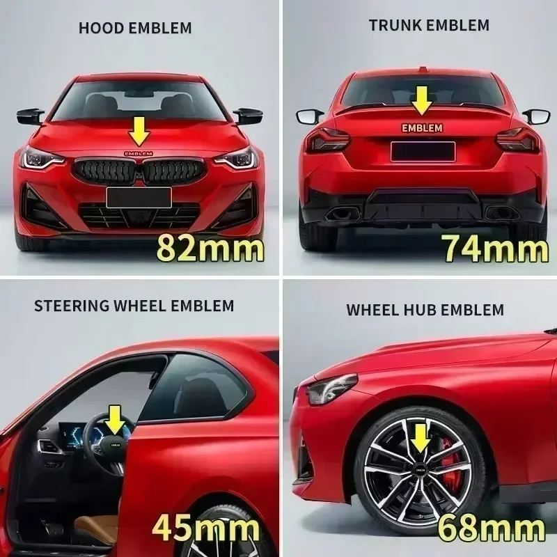 7Pcs 82Mm 74Mm 45Mm…