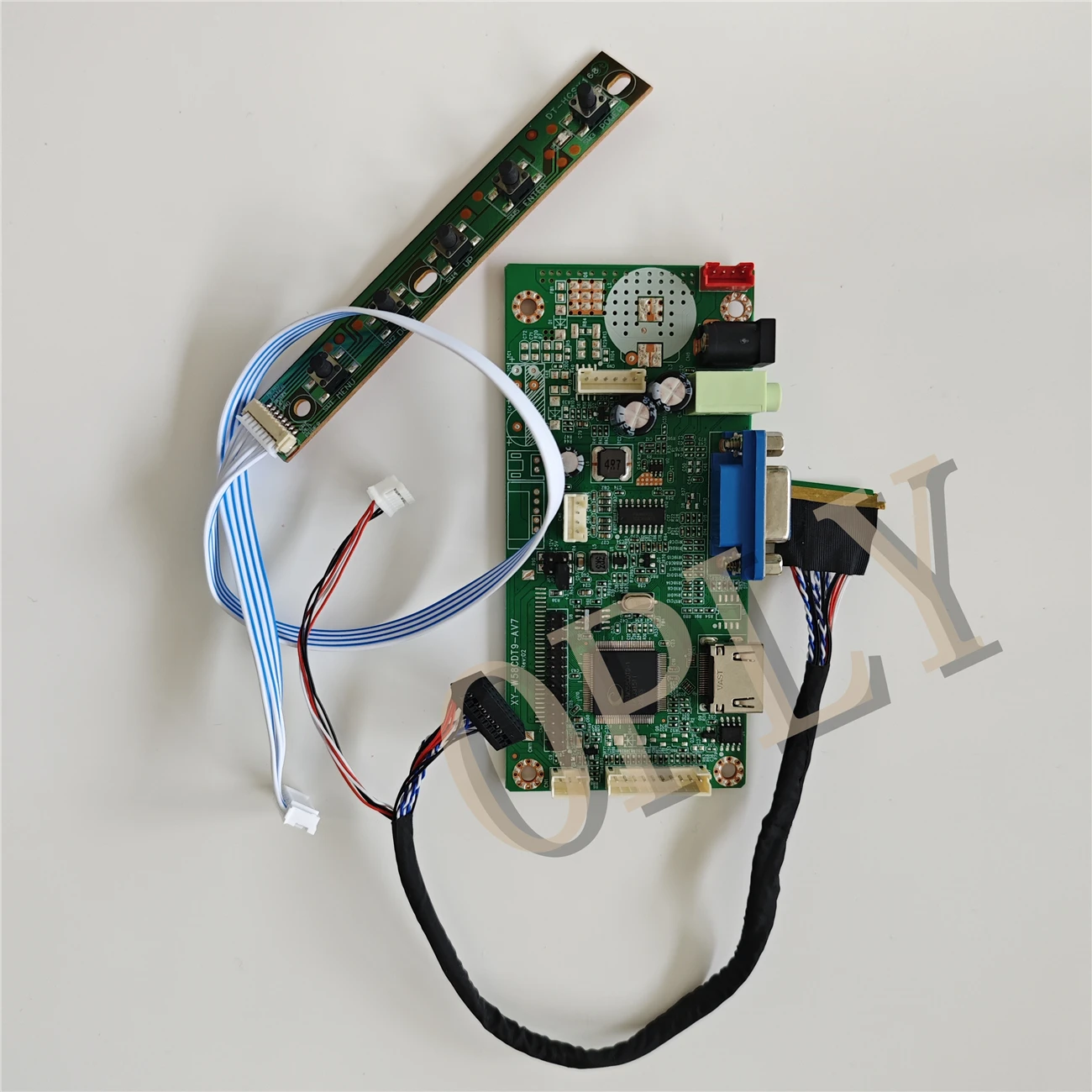 Kit For B101AW06 V1 B101AW06 58C Controller Board HDMI-Compatible VGA LVDS 10.1
