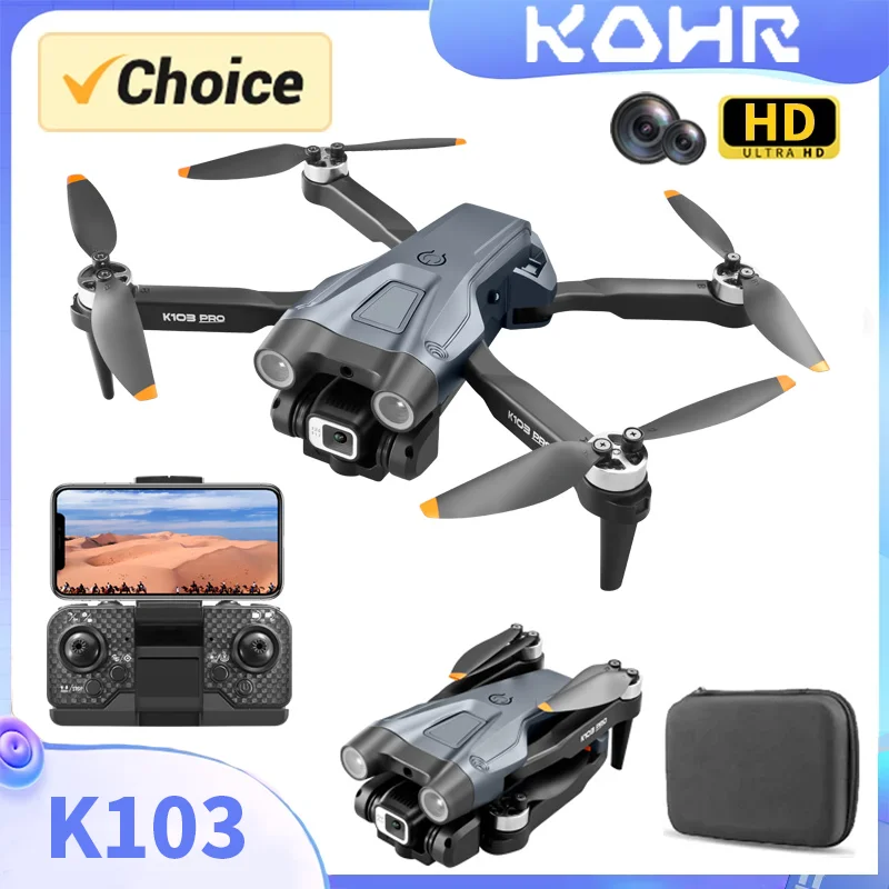 KBDFA K103 Drone Professional 4K HD Camera RC Aerial Photography Brushless Motor WIFI Lifting Obstacle Avoidance RC Quadcopter