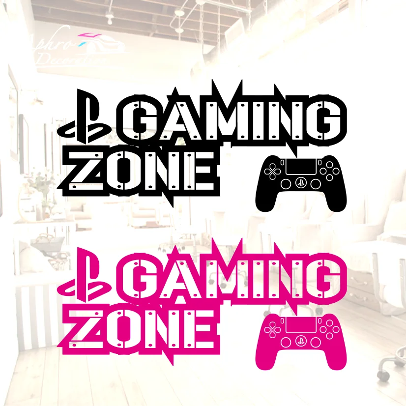 

Game room wall car sticker Internet cafe game studio Game fans room decoration vinyl wall car decal birthday gift
