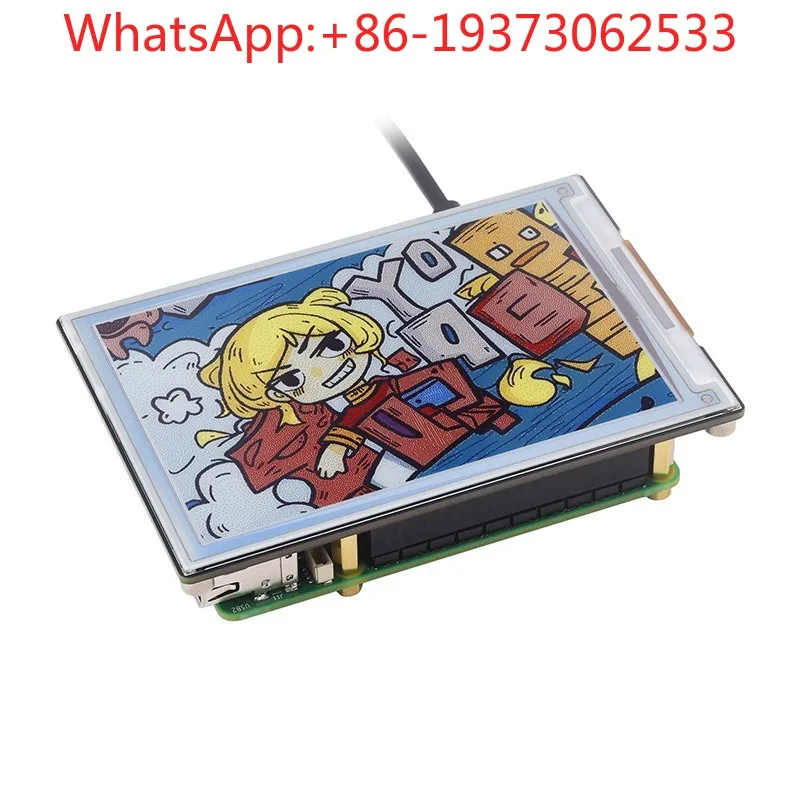 4-Inch E6 Full-color Electronic Ink Screen Module 600 × 400 Supports HAT + Standard SPI Communication
