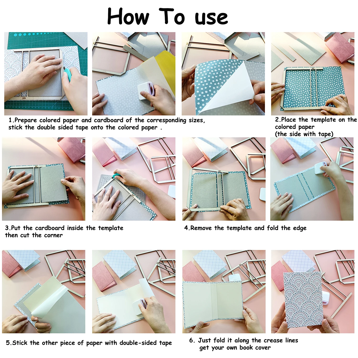 Bookbinding Tool Kit Book Cove - огляд і ціна Xfasten Woodworking Double Sided Tape