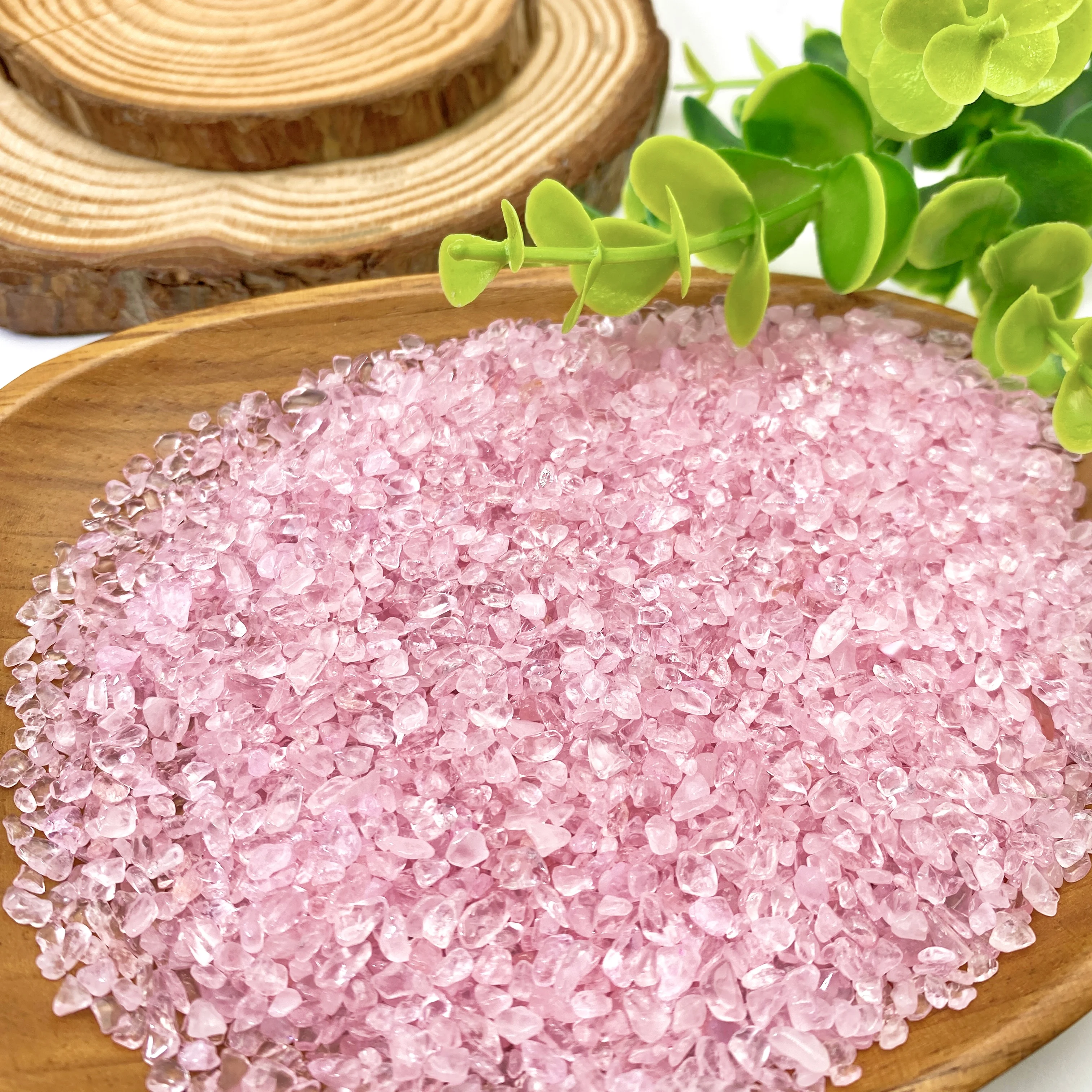 100g/bag Natural Stones Rose Quartz Material Crystal Gravel Stone Chips Ore Minerals Reiki Specimen Gemstones Aquarium Decor