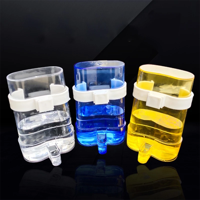 Bird Water Feeder Automatic Bird Waterer Feeder Dispenser for Parrot Parakeet Cockatiel Lovebird Cage Accessories
