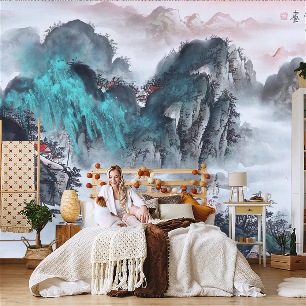 Chinese wallpapers for living  - Background Film 3D recension och pris