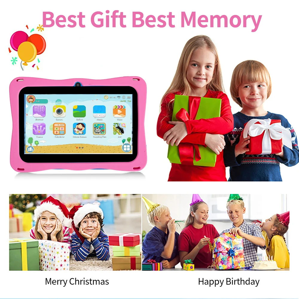 Novo 5g wifi original gaming tablet 4gb + 64gb mini quad core câmera dupla 7.0 polegada android mini pc android 13