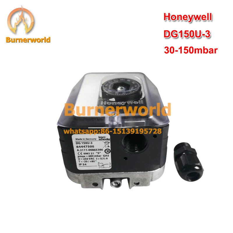 Imagem -02 - Interruptor de Pressão Original Krom Schroder Honeywell Burner Dg150u3 Dg50u-3 Dg10u-3 Dg6u-3 Dg500u-3