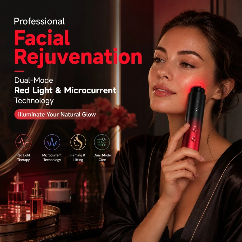 Multi-functional Smart Beauty Device Personal Facial Bright Tender Care Red Light Firming and Brightening Skin Beauty Instrument