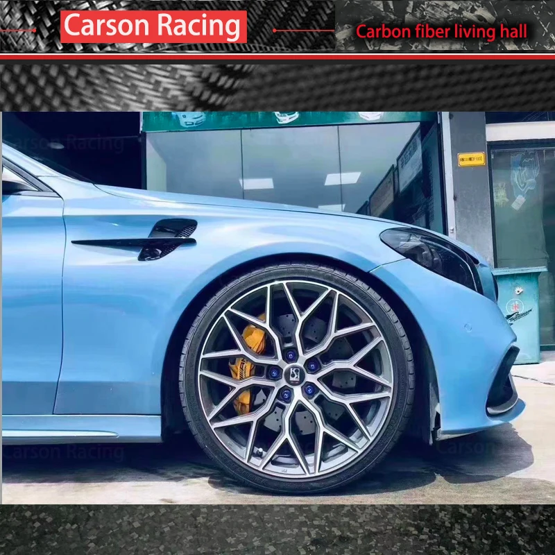 

Wet Carbon Fiber GTR Style Front Fenders Bodykit for Mercedes Benz W205 Coupe W205 Sedan Cars Accessory