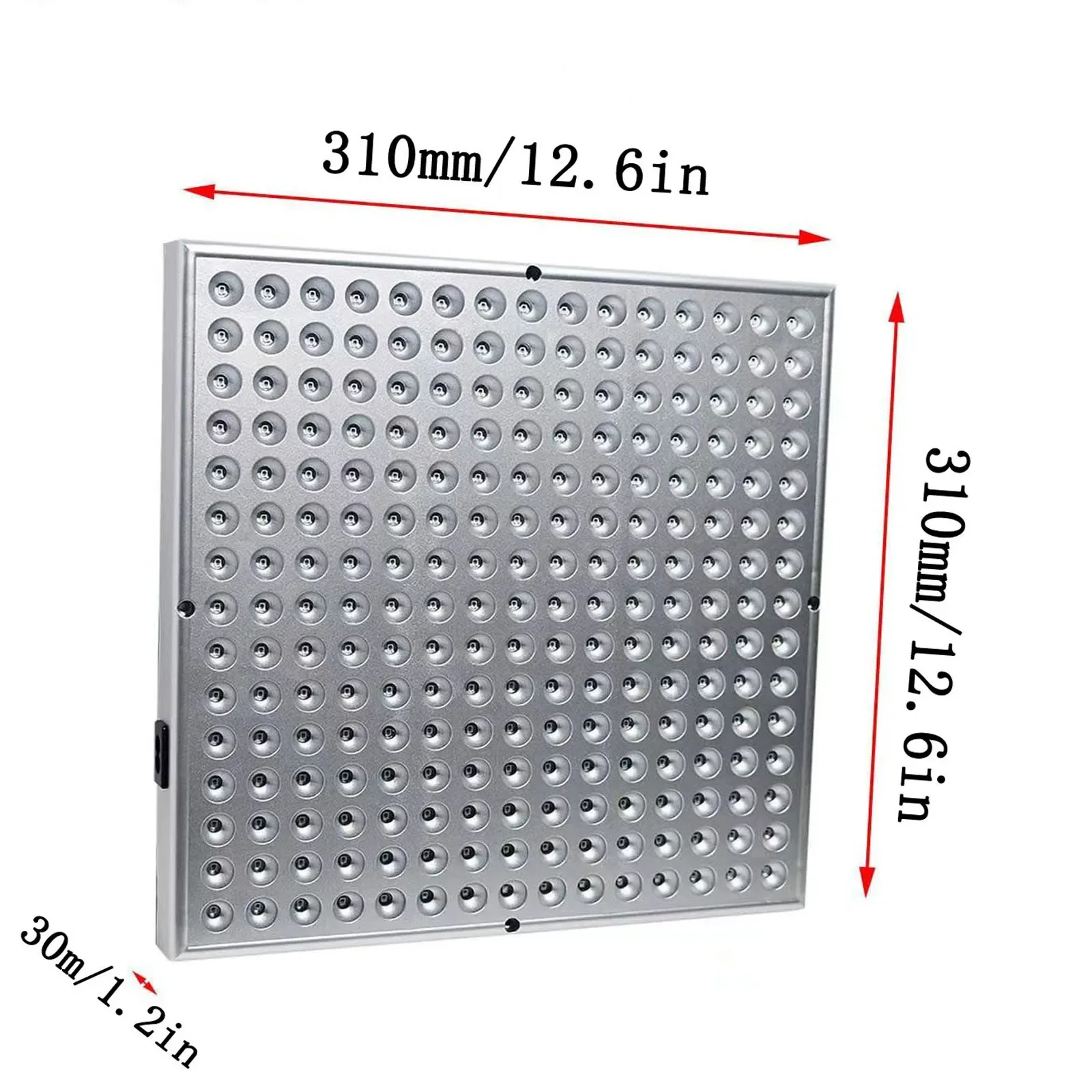 660nm/850nm Home Heating Lamp Instrument 45W Physiotherapy Red LED Phototherapy Combination Panel Beauty Panel Lamp