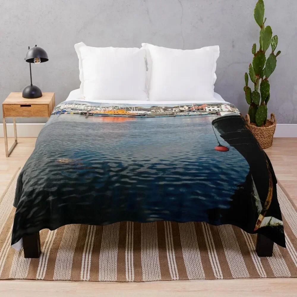 

Stornoway Harbour Throw Blanket Cozy Microfiber Throw Blanket for Home Bedroom