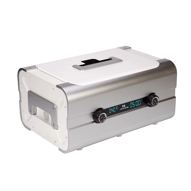 8L Stainless Steel Medical Dental Digital Ultrasonic Cleaners Adjustable Power Control Unit