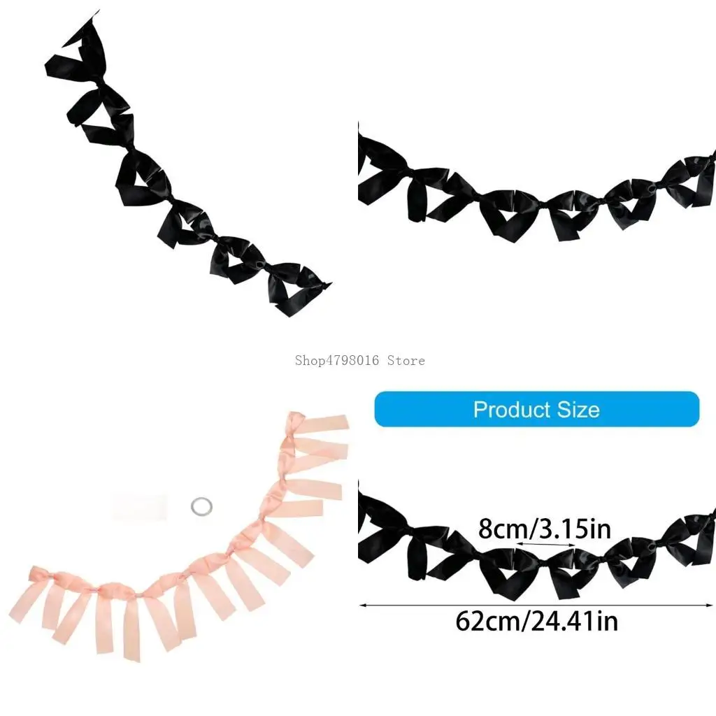 

Декоративная лента детская лента милая баунат, вытягивающая флаг фотография, реквизит по случаю дня рождения.