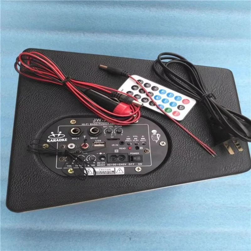 مضخم صوت للسيارة 8 بوصة 880 وات 12V220V24V مضخم صوت نشط وراديو بلوتوث للسيارة #5