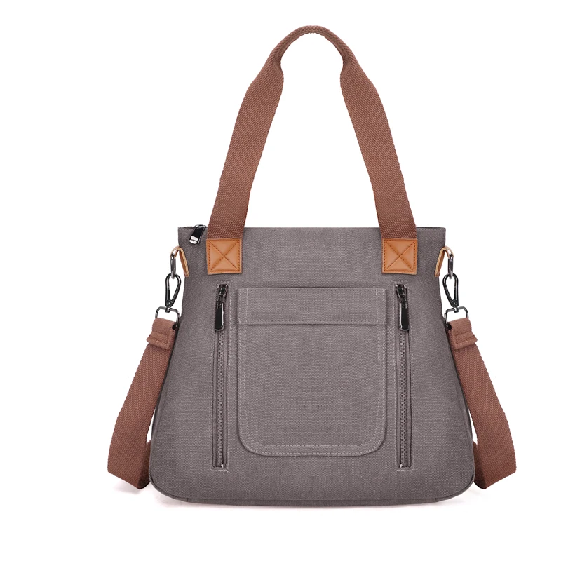 

Women's Versatile Handbag Large Capacity Canvas Casual Shoulder Crossbody Bag