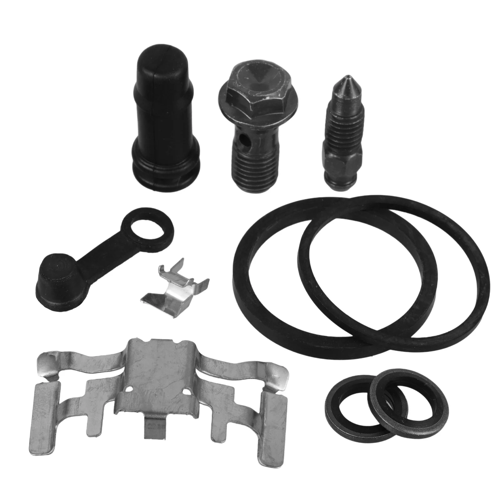 

1 Set Brake Caliper Lower Pump Repair Kit Rubber Seals Aluminum Alloy For Motorcycle Maintenance Inline Pump Rebuild Supplies