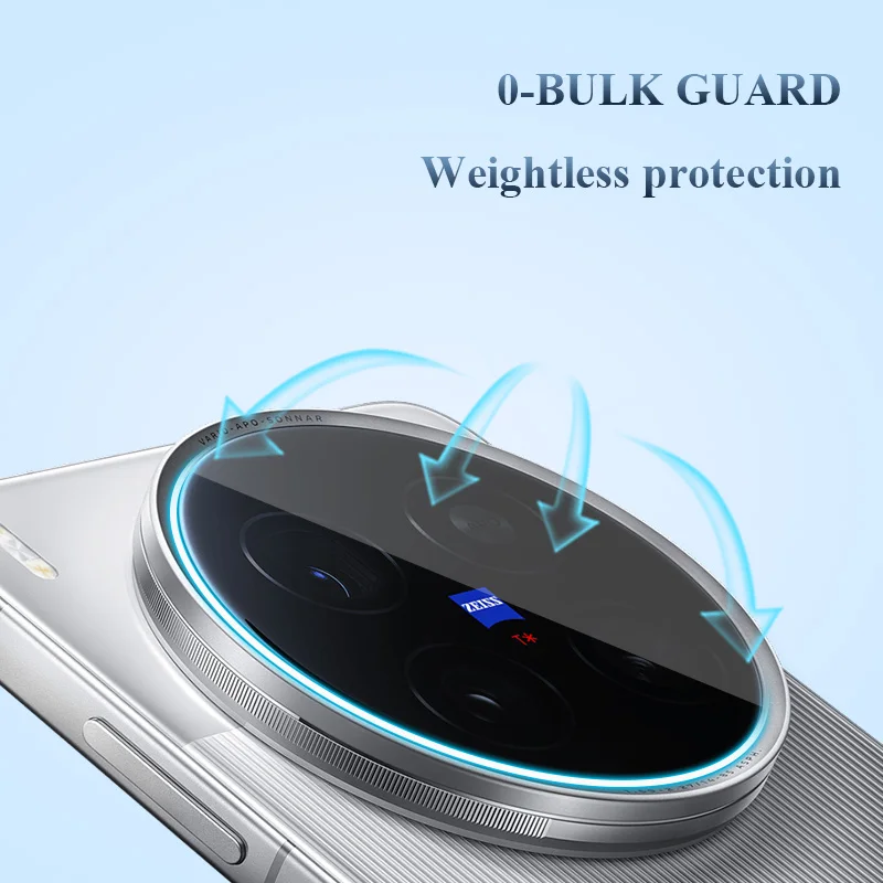 Lereach لـ vivo X200s X200 Ultra X200 Pro mini iQOO Z10 Turbo Pro طبقة حماية عدسة الكاميرا من الزجاج المقسى، محاذاة دقيقة #5