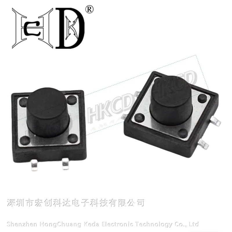 10PCS Pcb Tactile T…