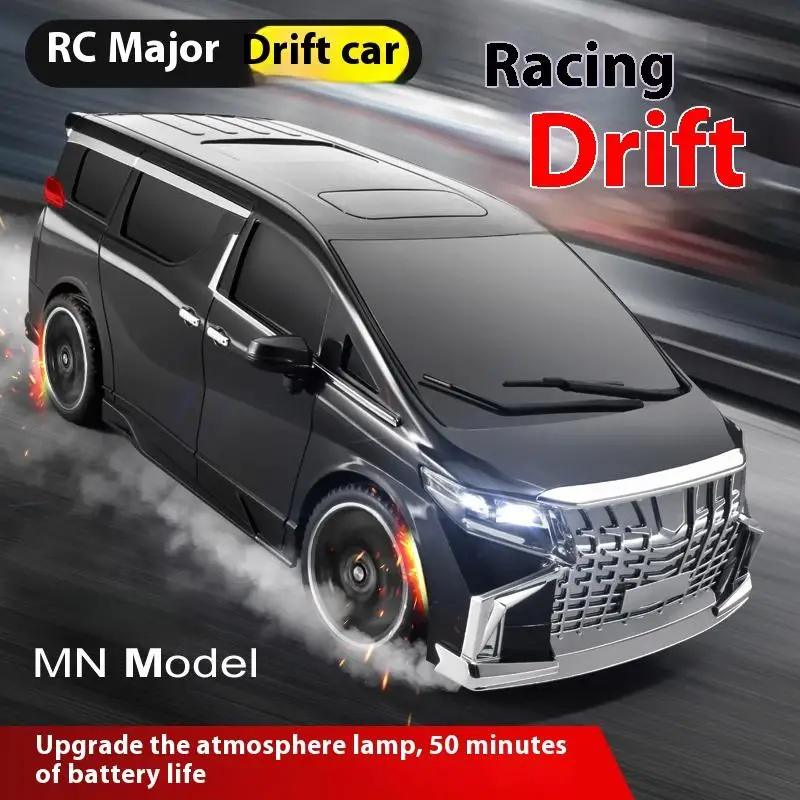 

Mn68 1:16 Rc Drift Car - High Speed Remote Control Racing Toy 4wd Simulation Model With Led Lights For Adults Toys For Children