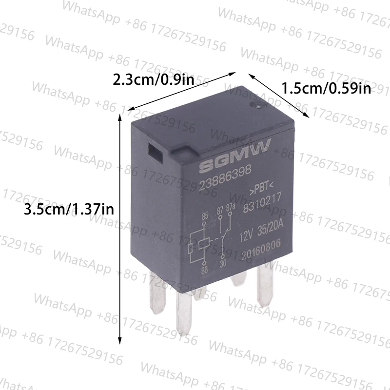 For SeaDoo Sea-Doo 4-TEC RXP-X RXT-X GTX WAKE SPARK GTI GTS BRP RXT 130 230 255 260 300 Relays Socket 278002822 30 Amp Relay
