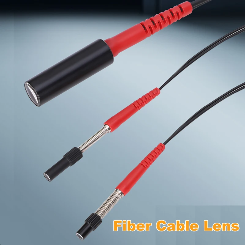 SLAND M3 M4 Optic Fiber Lens, Focus lights into Small light spot, Small targets detection