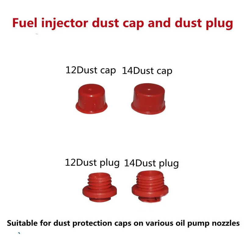 350PCS M12 M14 M16 M18 Diesel Common Rail Injector Connect Joint Dust Cap Oil Tube Pipe Plug