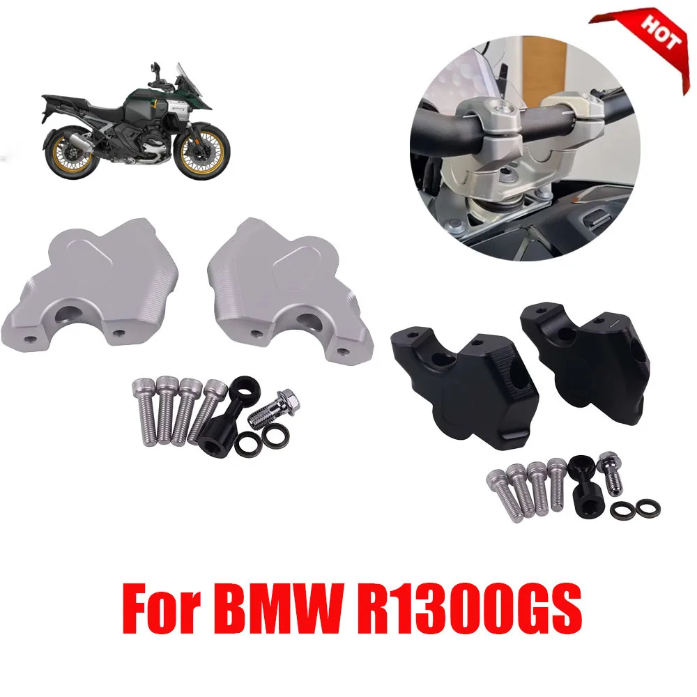Motorcycle Accessories Handlebar Riser Clamp Heightening Move Back Handle Bar For BMW R1300GS R 1300 GS R1300 GS R 1300GS GS1300