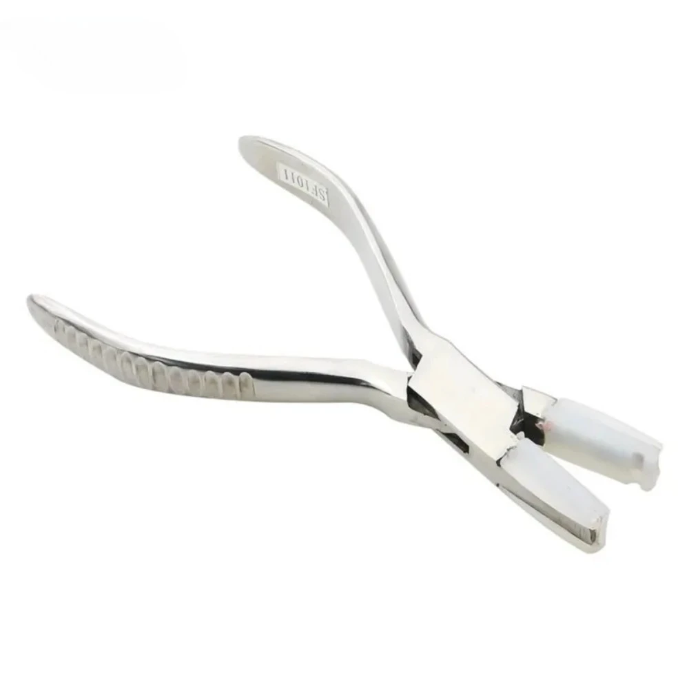 

Nylon Jaw Pliers Carbon Steel Craft Jewelry Pliers DIY Tools For Beading Shaping Wire Making Adjusting Eyeglass Arms Frame