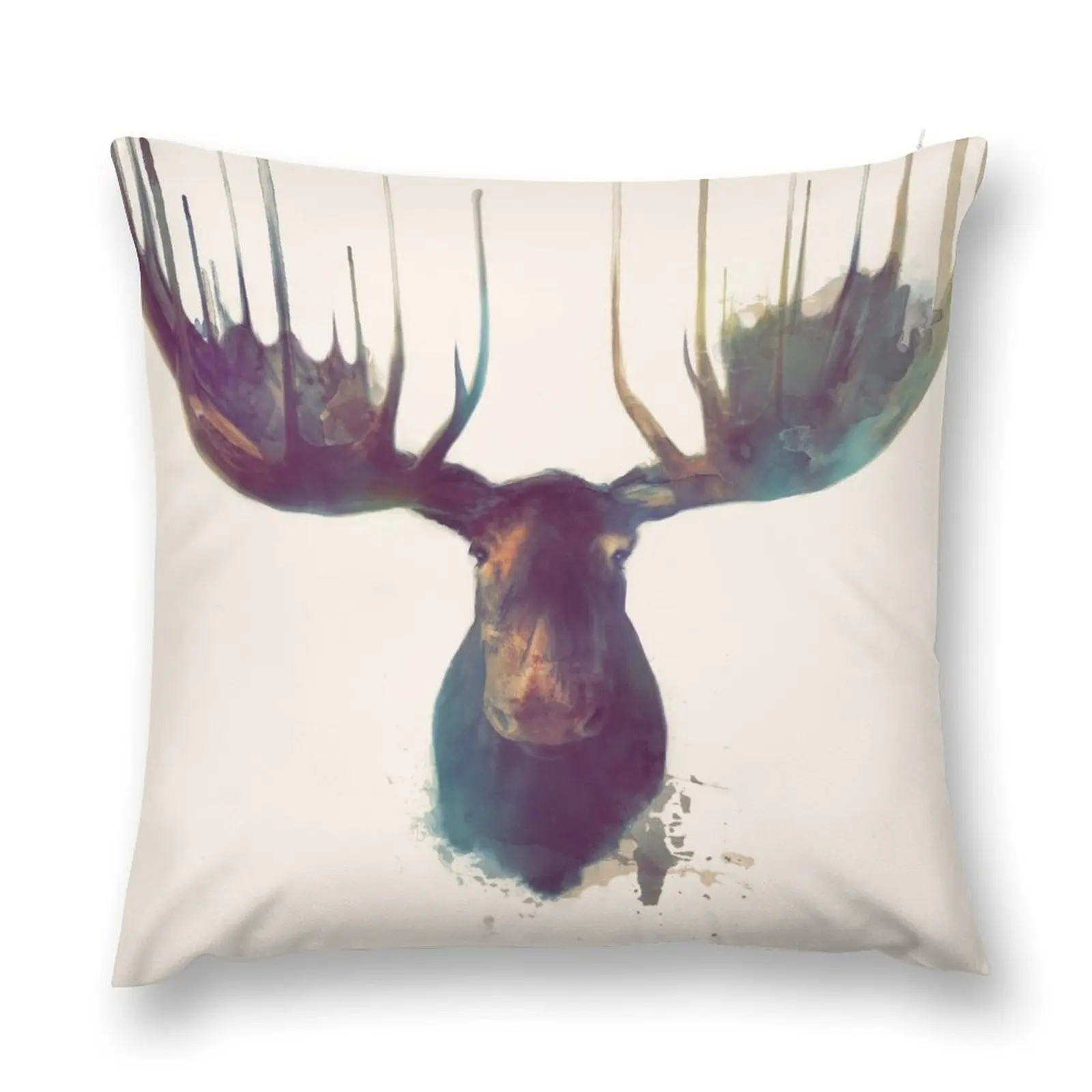 Moose Throw Pillow Luxury Cushion Cover Ornamental Pillow pillow