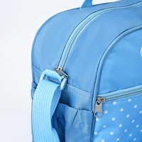 Sac maman cinq pièces sac mode imprimé ours multifonctionnel grande capacité une épaule bandoulière maternel bébé sac sac à couches 5
