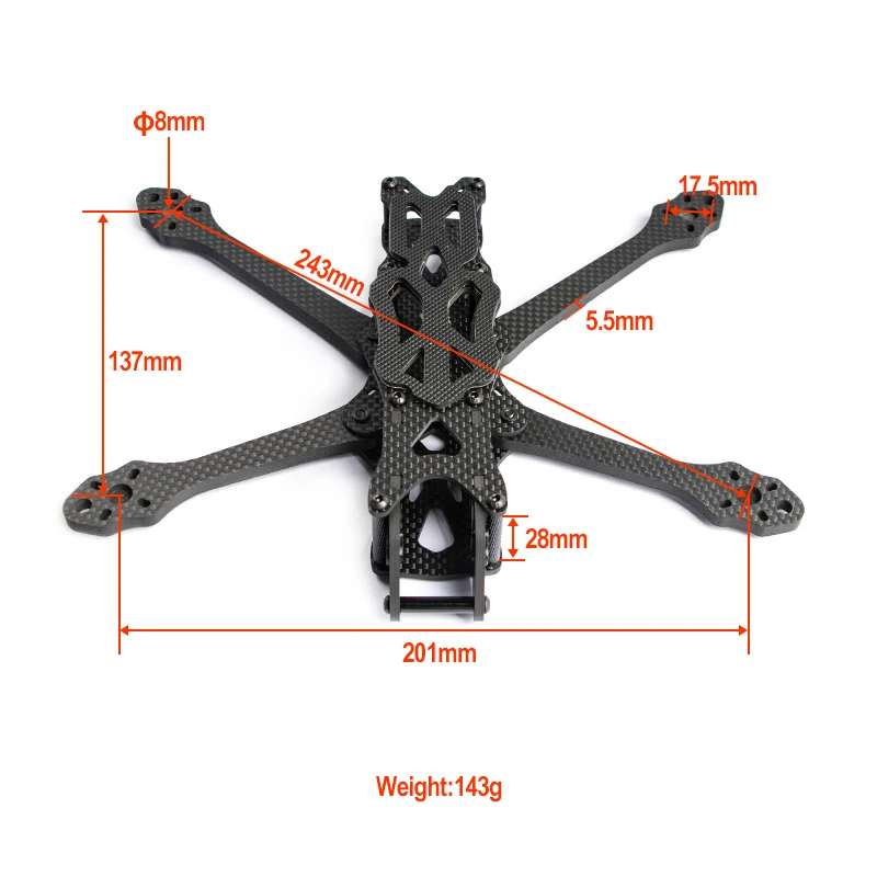 5Inch 250Mm Carbon …