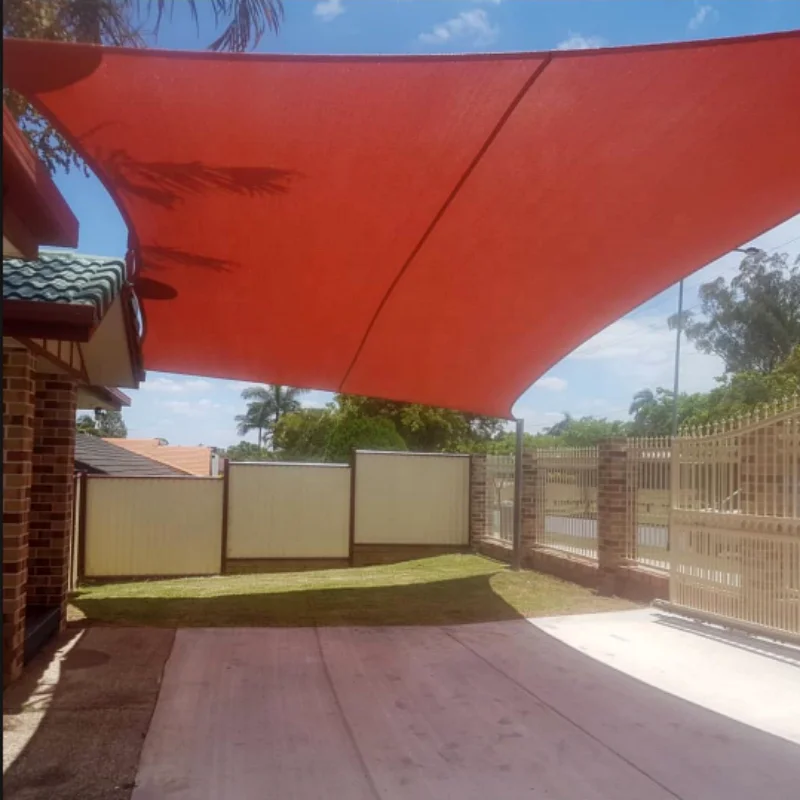 

160gsm UV Protection Dacron Sail Fabric Shade Cloth Rectangle Sun Sail Shade Canopy for Garden Yard 2M*2M