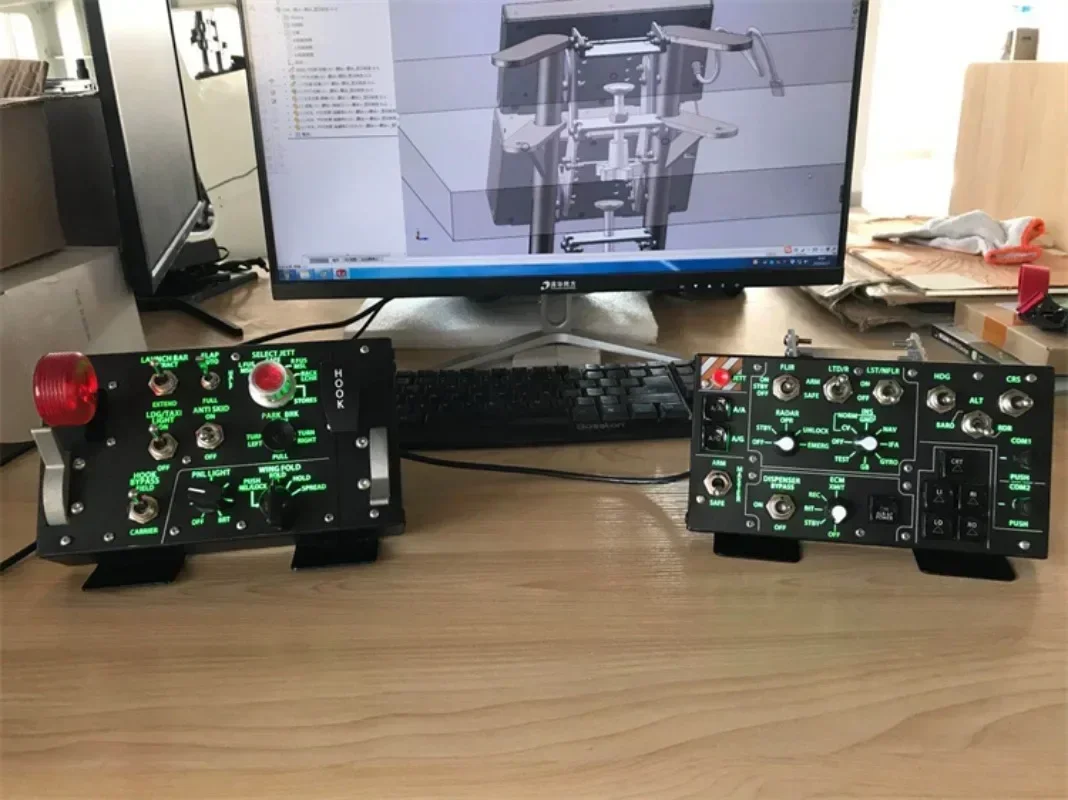 Panel de Control de Despegue y Aterrizaje F18 F14 PCR, Panel PTO DCS Orion Taurus Tuma Pig Pole